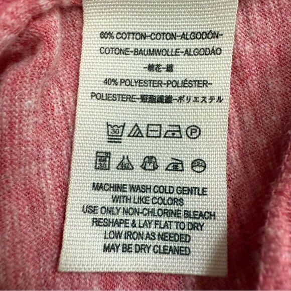 We The Free Pink Sleeveless Tank Top Size S Preowned Chic Turtleneck Tank Top - Picture 4 of 5